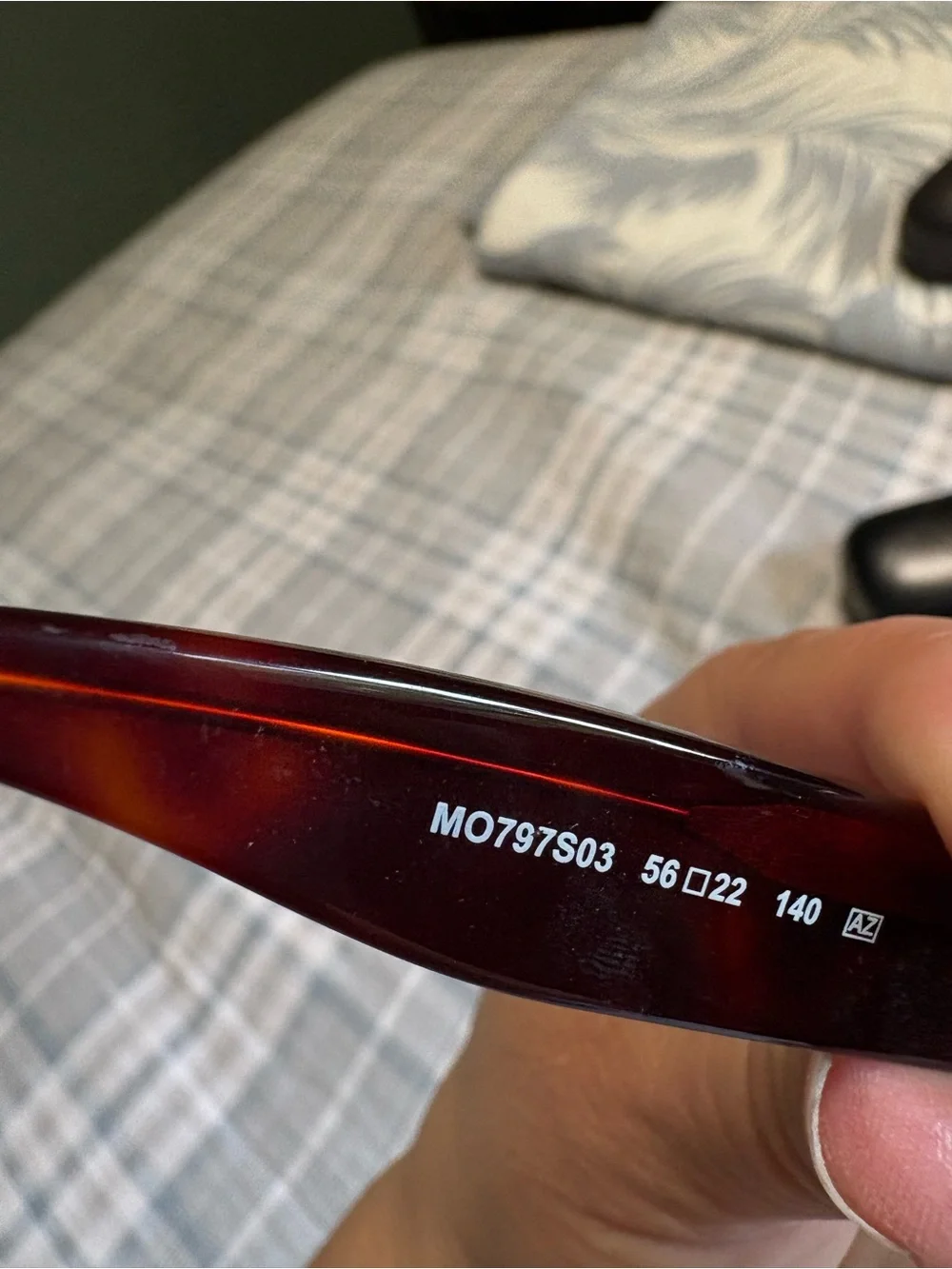 Moschino Tortoiseshell Cat Eye Sunglasses in Brown
